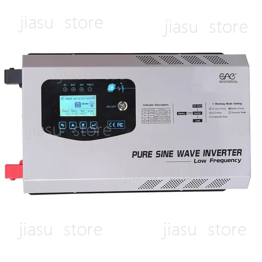 Off Grid Solar Inverter 48V 6000W - อินเวอร์เตอร์พลังงานแสงอาทิตย์ 6Kw 6000w 48v 120v 240v