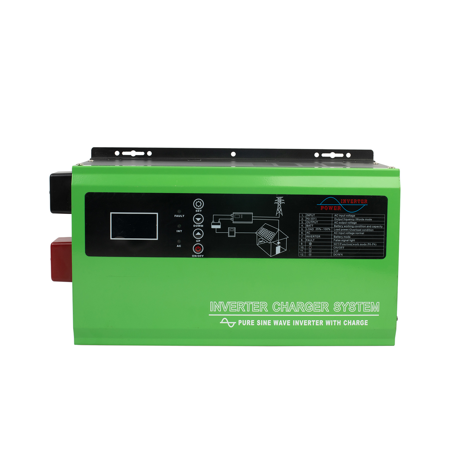 อินเวอร์เตอร์พลังงานแสงอาทิตย์ - Off Grid Solar Inverter 48V 6000W บทวิจารณ์และราคา