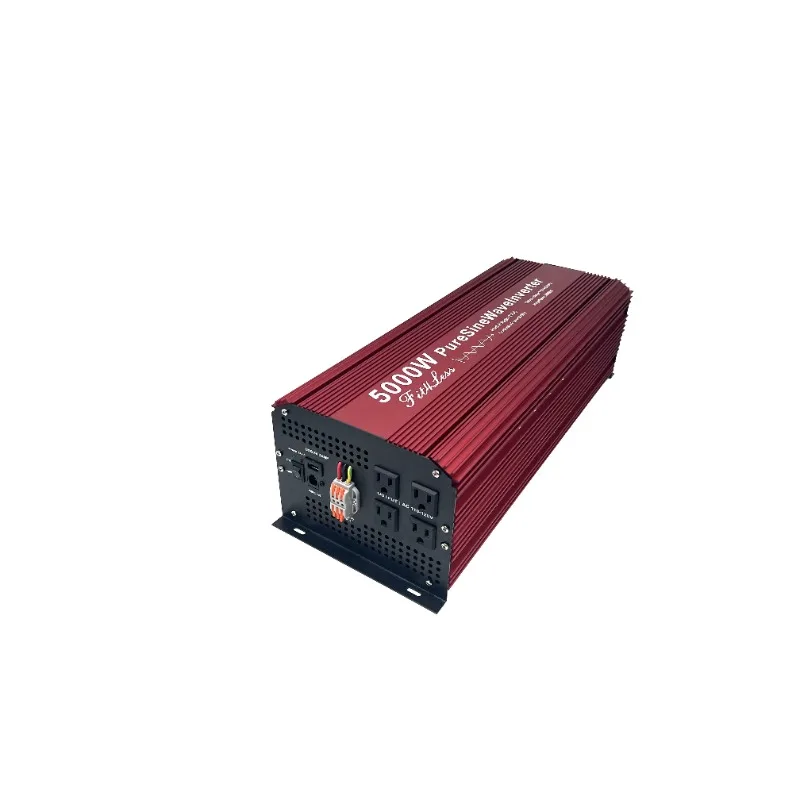 อินเวอร์เตอร์ Fit4Less 5000W แ - Pure Sine Wave Inverter 5000W 48V 220V บทวิจารณ์และราคา