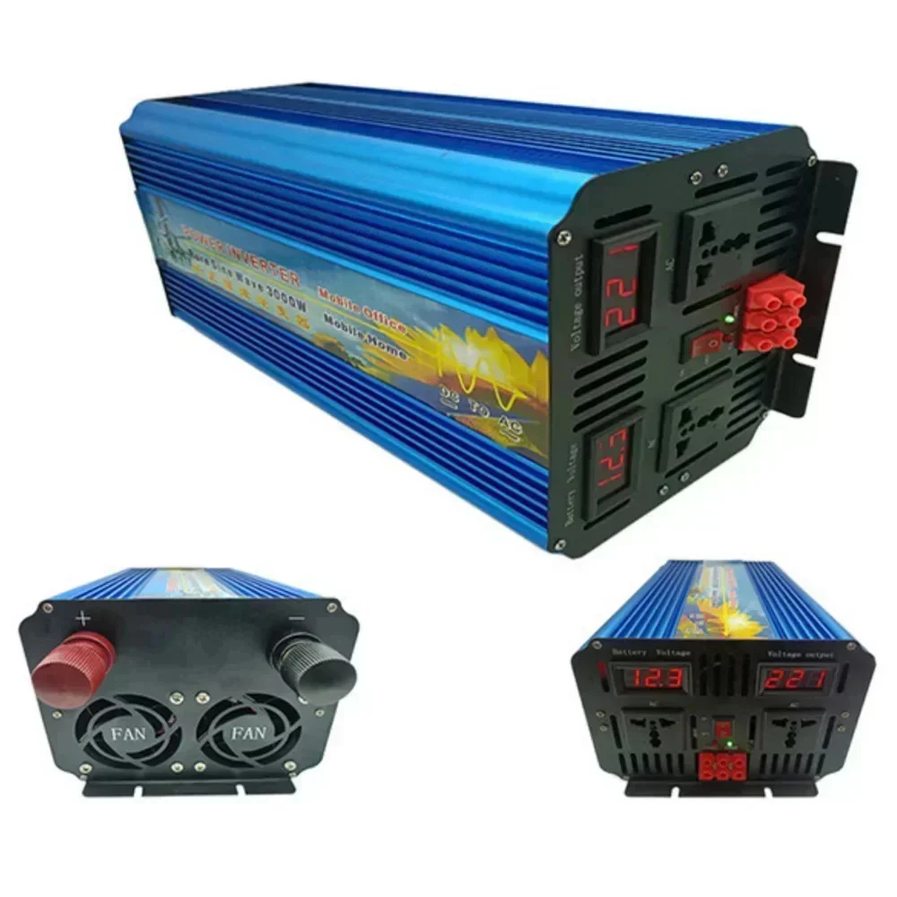 อินเวอร์เตอร์พลังงานแสงอาทิตย์ - Pure Sine Wave Inverter 5000W 48V 220V บทวิจารณ์และราคา