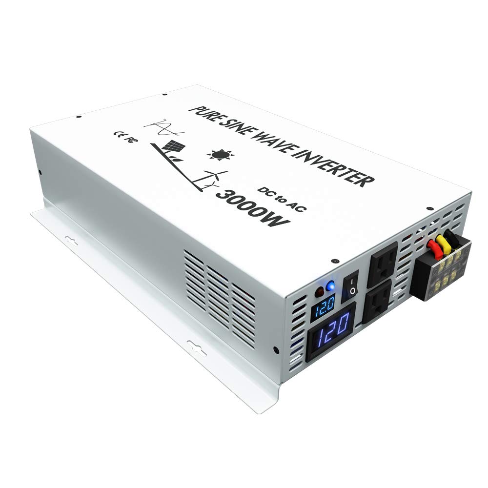 Pure Sine Wave Power Inverter  - Inverter Pure Sine Wave 60Hz 120V 3000W บทวิจารณ์และราคา