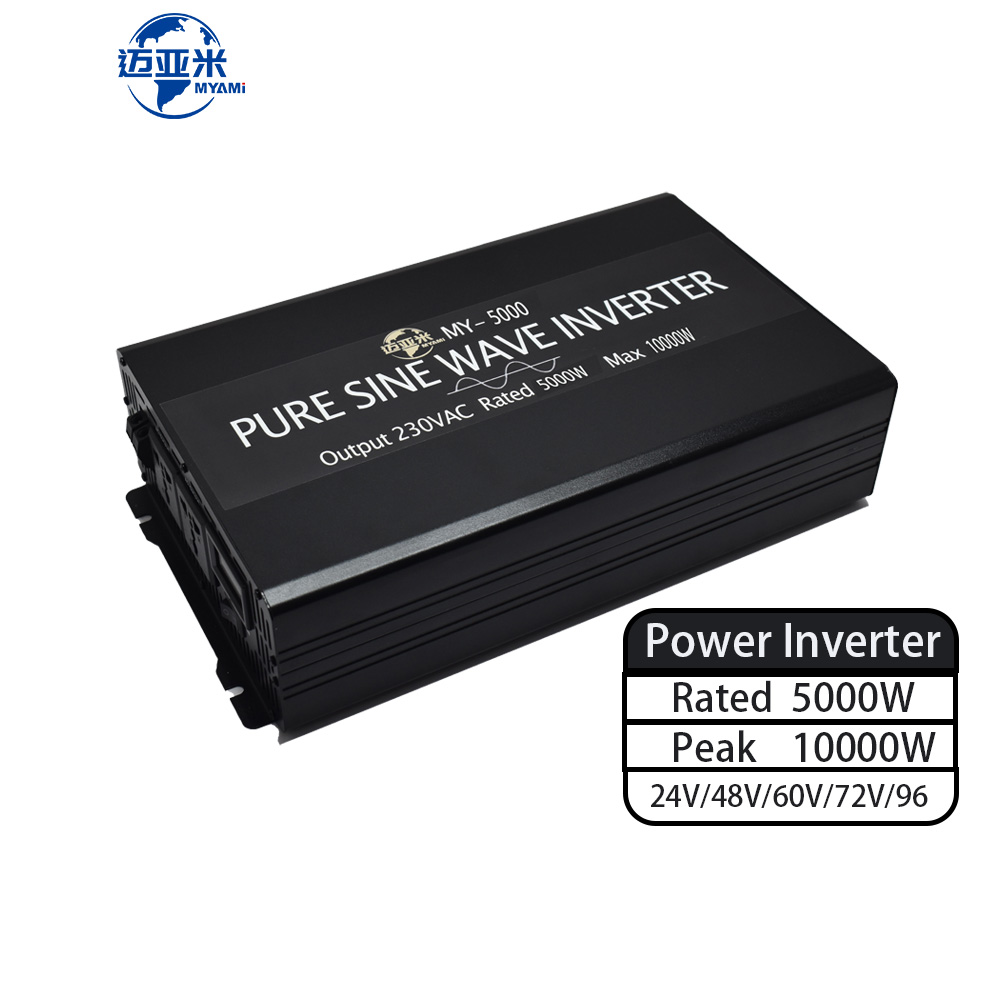 Myami อินเวอร์เตอร์เพียวไซน์เว - Pure Sine Wave Inverter 5000W 48V 220V บทวิจารณ์และราคา