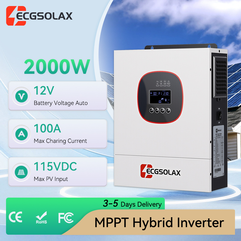 อินเวอร์เตอร์พลังงานแสงอาทิตย์ - Grid Tie Inverter Limiter 2000W บทวิจารณ์และราคา