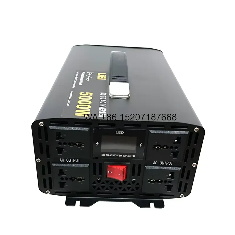 Wmwmnu สำหรับ LiHELi อินเวอร์เ - Pure Sine Wave Inverter 5000W 48V 220V บทวิจารณ์และราคา